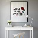 Póster Love is all you need
