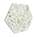Hexagon Dibond Urter og vilde blomster - UN Designs
