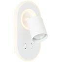 Wandspot Katharina, weiß, 22 x 12 cm, Spot