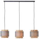Pendelleuchte Till, beige, 120 x 110 cm, Textil Lampe