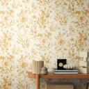 COSMOPOLITAN blomstertapet blomster hvidguld - moderne designer ikke-vævet tapet
