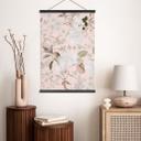 Póster de tela boho con flores y frutas - UN Designs