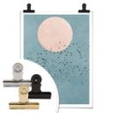 Póster Kubistika - Luz de luna