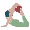 Muursticker Yoga Cobra