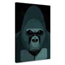 Lærredsprint - Gorilla - Braun