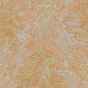 Papel pintado Barroco naranja - papel pintado clásico vintage no tejido con ornamentos 