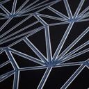 Daniel Hechter Papier peint géométrique Noir, Bleu, Blanc 