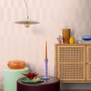 COSMOPOLITAN 3D tapet geometrisk pink moderne Ikke-vævet tapet med metallisk effekt