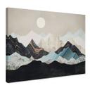 Canvas  Roligt bjerglandskab i skumringen - SpaceFrog Designs
