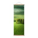 Póster de tela Campos idílicos en la niebla - Keller - Panorama