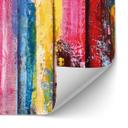 Salpicadero de cocina autoadhesivo Pintura a rayas de colores - Fedrau