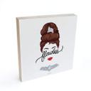 Billede af træ til at sætte op - Tohmé - Flawless Audrey - 15x15 cm