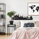 Decoración acrílica skyline Estambul
