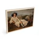 Cuadro de madera Tischbein - Goethe en la Campagna romana