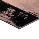 Geborsteld Alu-Dibond met goud-, zilver- & kopereffect - Abstracte structuurkunst - Bruzual