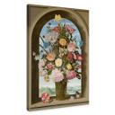Lienzo Bosschaert - Florero en el hueco de una ventana