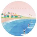 Wall Sticker Surfing på Australiens kyst - Rivers