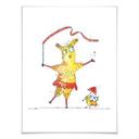 Póster Hagenmeyer - Llama bailarina