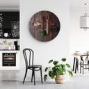 Tableau en alu-Dibond Aleksandrova - Epices diverses - Rond
