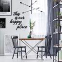 Letras acrílicas This is our happy place