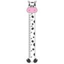 Sticker mural - Toise vache