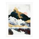 Póster Reflejo de un paisaje invernal - SpaceFrog Designs