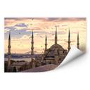 Muurprints Moskee in Istanbul