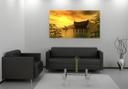 Poster autocollant - W - Maison sur Pilotis