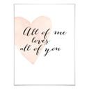 Poster All of me loves all of you
