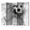 Screen room divider - Dynamisk skud, 3-delt