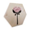 Hexagon Hout Kubistika - Beautiful Roses