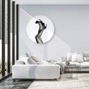 Tableau sur alu-Dibond rond 1X Studio - Velvet Pumps