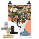 Póster Frida Floral Studio - Twiggy Sorpresa