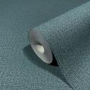 Ensfarvet tapet, non-woven tapet Kumano blå, ensfarvet