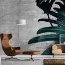 ConcretePalme i grågrøn - tapet Designwalls 2 - 2,55 x 3,5 m