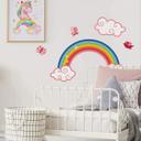 Sticker mural - Arc-en-ciel pour filles