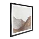 Plakat Minimalistisk bjergskitse | Linjekunst - Alma - Firkantet