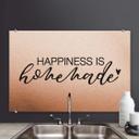 Stænkplade - Happiness is homemade
