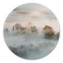 Wandcirkel Galimberti - Winter Fog