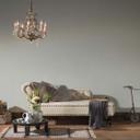 Livingwalls Vliestapete Diamonds Tapete Uni grau, 