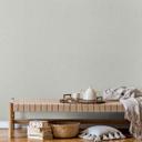 Papel pintado no tejido en gris, beige con textura textil de aspecto liso