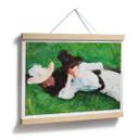 Plakat - Sargent - To fruer på græsset