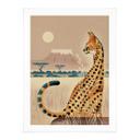 Plakat Serval - Braun