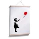 Plakat - Banksy - Girl with the red balloon