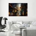 Canvasbillede, Steampunk-abstraktion