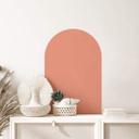 Wall Sticker Rund bue bred - koral