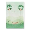 Tableau sur verre Rivers - Bali