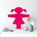Muursticker Ampelmann - Vrouw