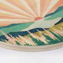 SpaceFrog Designs Billede af træ - Retro sommer - Rund