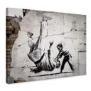 Lienzo Banksy en Ucrania - Un pequeño judoka